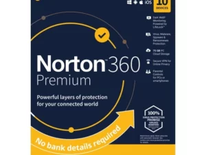 Norton 360 Premium 10-Devices + 75 GB Cloudstorage 1 year (Subscription)